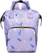 Ybberik Diaper Bag Backpack for Moms with Insulated Pockets, Stroller Straps, 24L Large