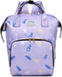Ybberik Diaper Bag Backpack for Moms with Insulated Pockets, Stroller Straps, 24L Large