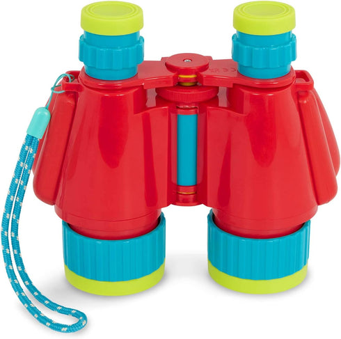 B. toys Kids' Binoculars with Strap, Outdoor Toys for Camping, Hiking, Bird Watching for Children 3 Years +