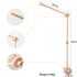 Baby Crib Mobile Arm - HBM Wooden Mobile Hanger for Crib Baby Girl Nursery Decor