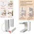 QL-LINRUN No-Drill Door Lever Lock Child Proof, Heavy Duty Adhesive Pet Safety Gate for Toddlers, Baby Proofing No