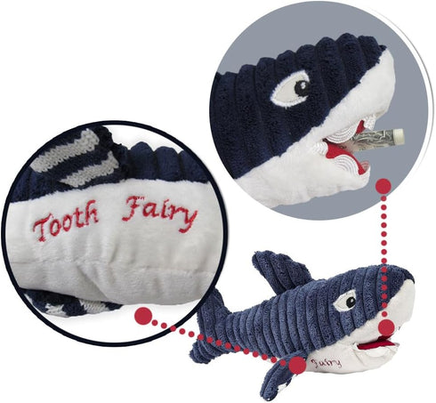 Maison Chic Bruce The Shark Tooth Fairy Plush Toy
