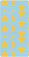 miaozhen Cotton Baby Crib Sheets Ultra Soft Yellow Christmas Stars Crib Mattress Sheet