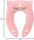 Hippypotamus Travel Potty Seat for Toddler - Folding Potty Training Seat - Portable Toilet Seat Cover for Baby & Kids