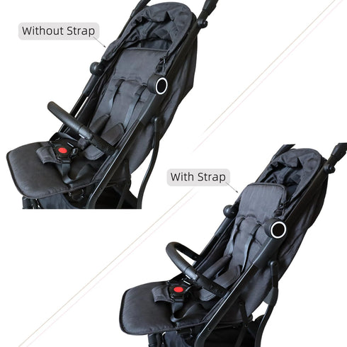 welsoon 2 Pack Pram Sit Up Strap for Stroller Universal Sit Me Up Straps Upright Pram Seat Sit Up Strap for Babyzen