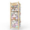 POOSIDE Stuffed Animal Storage Organizer, 53.5" Solid Wood Zoo Toy Holder for Kids
