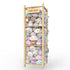 POOSIDE Stuffed Animal Storage Organizer, 53.5" Solid Wood Zoo Toy Holder for Kids