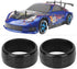 VGEBY1 4PCS RC Drift Hard Tires, 26mm RC Racing Speed Hard Drift Tires for 1/10 RC Drifting Car Accessory