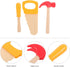1 Set of Wooden Simulation Hammer Toy, Educational Tool Toys for School Play Games & Birthday Party Decoration Supplies