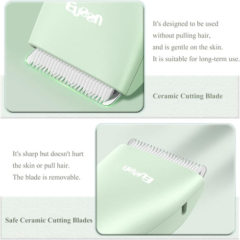 Trimmer Baby Hair Clippers, Quiet Professional Hair Clippers for Kids, Hair Cutting Kits with LCD Display, Safe Ceramic