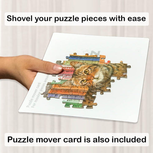 8 8" 8" 1000 PUZZLE EZ Puzzle Sorting Trays with Lid x with Mover Card Hold Up to Pieces Space Saver Gift for Puzzle