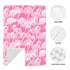 Zhbvncp Flamingo Pattern Baby Car Seat Cover & Breastfeeding Nursing Cover - Breathable Stretch Fabric Multi-Use