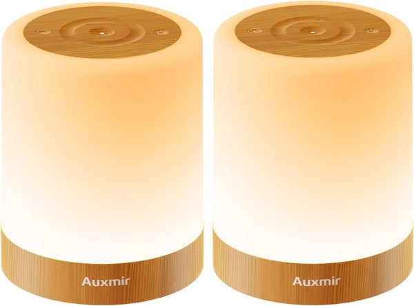 Auxmir Night Light for Kids Baby, Dimmable Touch Lamp for Nursery, 11