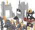 Toy Soldiers Medieval Plastic Knight Action Figure - Castle Playset with 250PCS Mini Ancient Soldiers Warriors