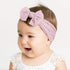 CÉLLOT 20 Colors Super Stretchy Soft Knot Baby Girl Headbands with Hair Bows, Nylon Head Wrap for Infants