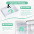 Hot/Cold Breast Gel Bead Ice Packs, Breast Cooling/Heat Pads for Nursing Pain, Mastitis, Engorgement, Swelling, Plugged