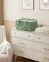 Packaging, Cozy Blissful Diary Flannel Diaper Caddy Organizer, included Gift Nursery Storage Basket, Gift for Baby
