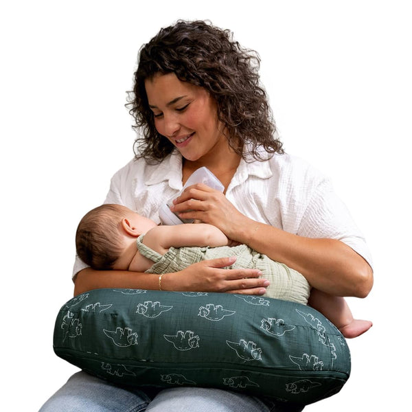 Boppy Nursing Pillow - Firm, Ergonomic U-Shaped Bottle and Breastfeeding Pillow with