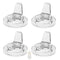 Zafflerva Spout Sippy Nipples for Mam Baby Bottles, Transition Cup Food Grade Silicone