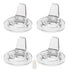 Zafflerva Spout Sippy Nipples for Mam Baby Bottles, Transition Cup Food Grade Silicone