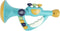 Little Trumpet Toy for Toddlers, Musical Educational Toys for Kids Ages 1-3, Infants Music Toys (Blue)