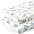 Pack n Play Sheets FItted 2 Pack, Stretchy Ultra Soft Jersey Knit Pack and Play Sheets, Universal Fitted Portable/Mini Crib Mattresses Snug and Safe, Cute Elephant Print for Boys and Girls by GRSSDER