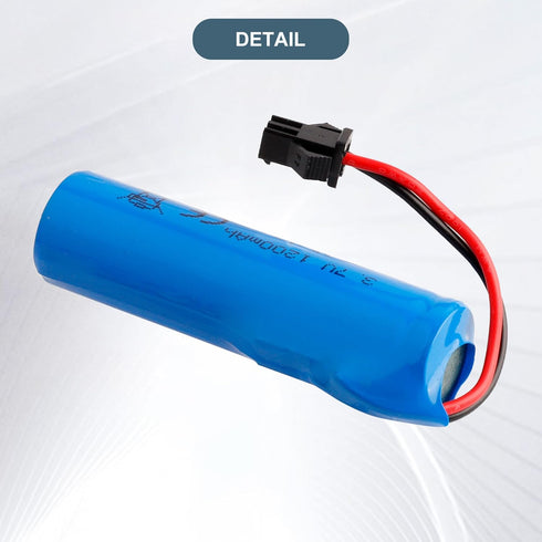 Battery 3.7V 1200mAh Li-ion Rechargeable with USB Charger Cable SM-2P Plug for RC Car Drift Monster Truck Off-Road