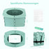 LEFUYAN Travel Potty for Kids, Reusable Portable Folding Potty for Toddler, Foldable Toilet for Outdoor Camping