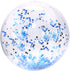 PENTA ANGEL 2PCS Glitter Beach Ball - Inflatable Confetti Swimming Pool Party Ball for Outdoor Summer Water Play