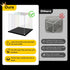 Storage(8x8x12 inch, 20x20x30 cm) Acrylic Display Case for Collectibles Assemble Clear Acrylic Display Box for Lego