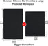 2 Pack Countertop 23.6 x15.75 Inch Extra Large Silicone Mats for Baking Crafts, Multipurpose Kids Dinner Placemat Desk