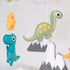 Pack Dinosaur Baby Crib Mobile, Dino Baby Mobile, Neutral Nursery Mobile Decoration for N Play, for Baby Boy & Girl