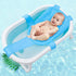 Baby Bath Seat Support Net, Soft Newborn Bath Cushion, Breathable Infant Bathing Support Mat for 0-18 Months