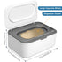 6 Pack Baby Wipes Dispenser Wipe Holder with Lids Refillable Container with Sealing Design Keeps Fresh Easy Open