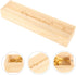 Wooden Keepsake Box for Pregnancy Test Storage Elegant Announcement Case Cherish First Positive Test Memory Thoughtful