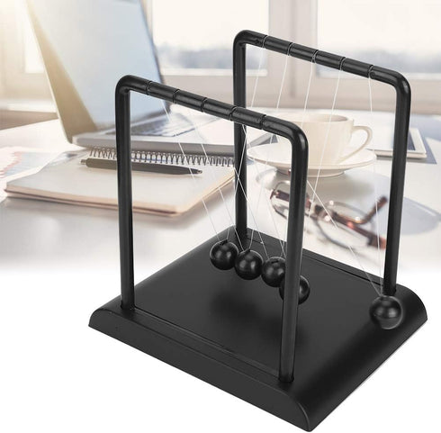 Pendulum Ball, Balance Steel Balls Swinging Physics Science Ornaments for Intelligent Desk Decoration