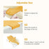 0-12 Colorlife Baby Bath Seat Support Net Infant Bathing Seat Support Mat, Adjustable Comfortable Non-Slip Five-Pointed