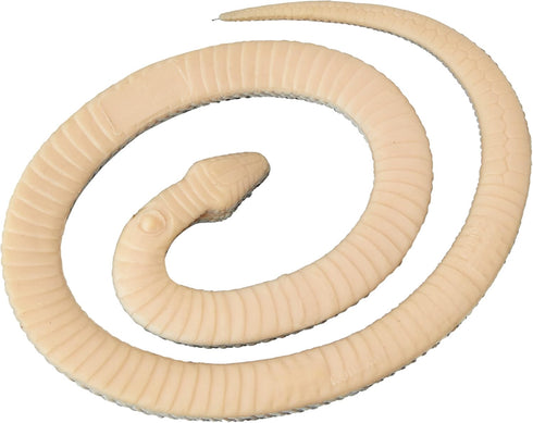 Wild Republic Rock Python Rubber Snake Toy, Educational Gifts for Kids, 26" Multi