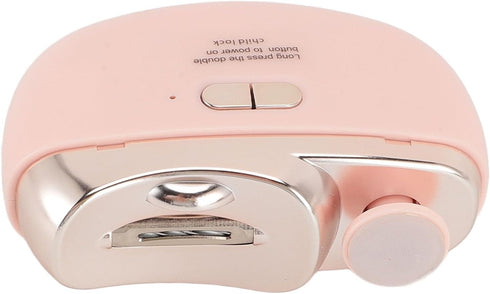 Trimmer 2 Electric Automatic Nail Clipper, Portable Electric Nail with Light & Speeds, Nail Scraps Storage, Fingernail