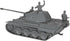 BMC Toys WW2 1:38 BMC CTS German Panther V Tank - Gray Plastic Army Men Military Vehicle