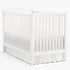 28" 52" 16" Lush Decor Coastal Chic Scalloped Edge Baby Crib Skirt Single W x L + Drop Blue - White Crib Skirt - Baby