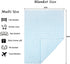 40"X30" Kid Nation Baby Blankets for Girls & Boys - Soft Plush Crib & Stroller Blanket, Newborn to Toddler