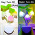 2 Pack AUSAYE Sensor Led Night Light Plug-in Wall Lamp Color Changing Mushroom Night Light for Kids Adults NightLight