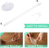XJMWXHFC 10pc 11-13 Inch Adjustable Doll Display Holders, Clear Plastic Action Figure Stands, Transparent Support