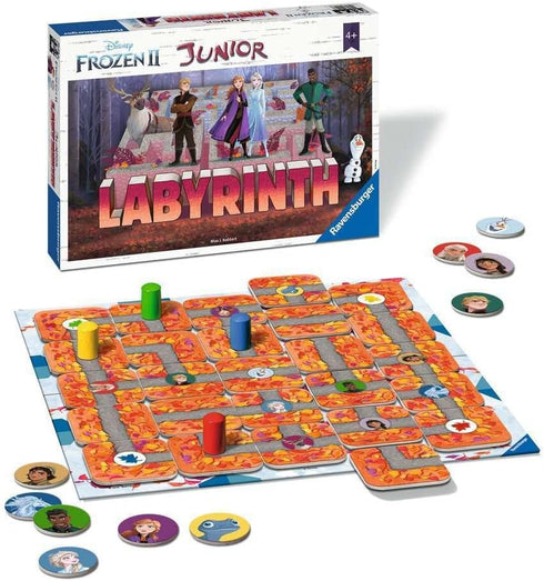 Ravensburger Disney Frozen 2 Junior Labyrinth Family Game for Boy & Girls Age 4 & Up! -The Classic Moving Maze Game (20416)