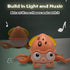 Crawling Octopus Baby Toys, 2024 New Infant Tummy Time with Music LED Light, USB Rechargeable Toddler Gift