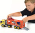 17 4 6 Playset Sunny Days Entertainment Maxx Action Vehicle Transport with Diecast Trucks Bright Lights and Car Sounds