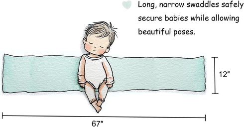 Sunmig Newborn Baby Stretch Wrap, Photo Props, Rose