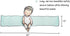 Sunmig Newborn Baby Stretch Wrap, Photo Props, Rose