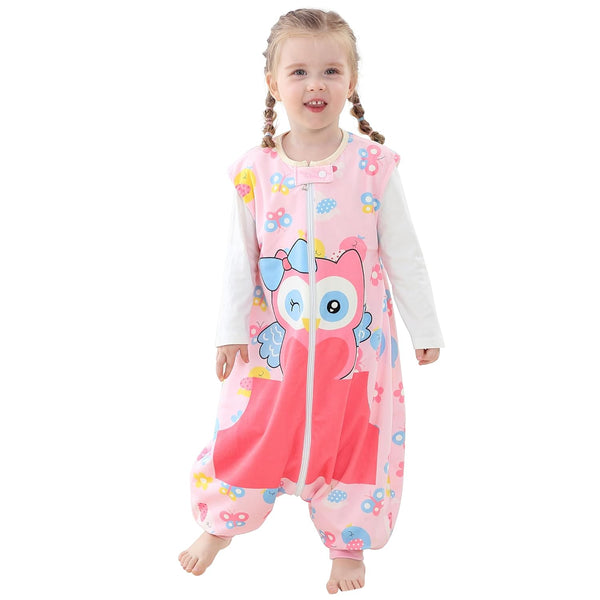 HAHASHOW Infant Toddler Sleeping Bag, Baby Sleeping Sack Sleeveless, Early Walker Sleeping